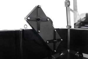 Polaris  Chainsaw Carrier - Driver or Passenger Side Fit - Rough Country - Bed Side Mount - Gloss Black